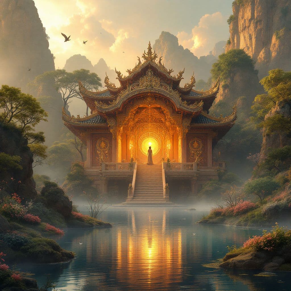 Meditation AI Album Cover