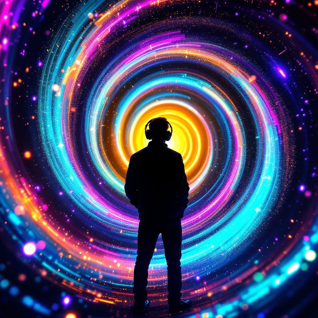 EDM AI Album Cover