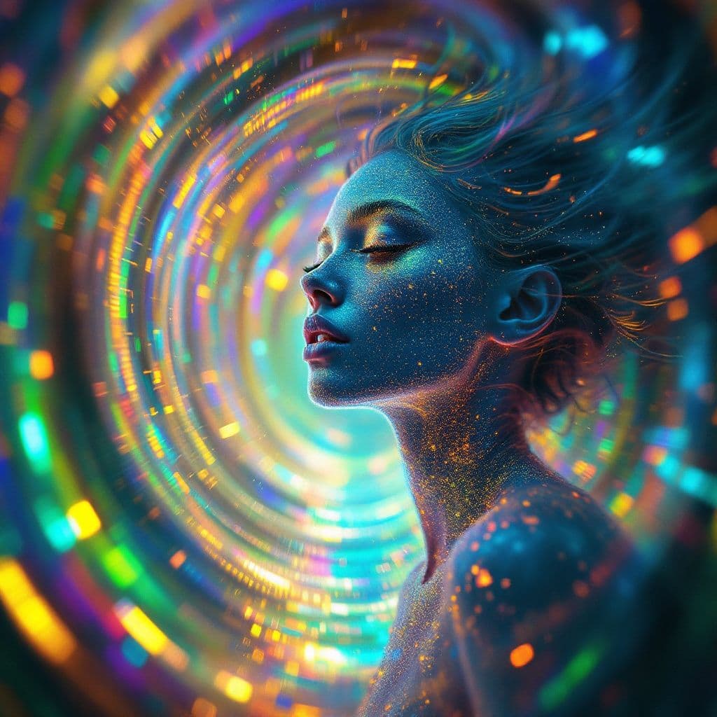 EDM AI Album Cover