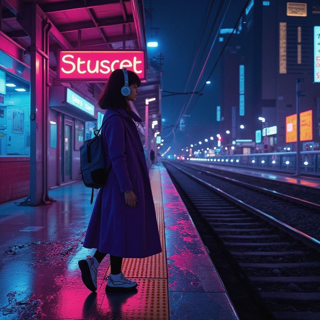 Lo-Fi AI Album Cover