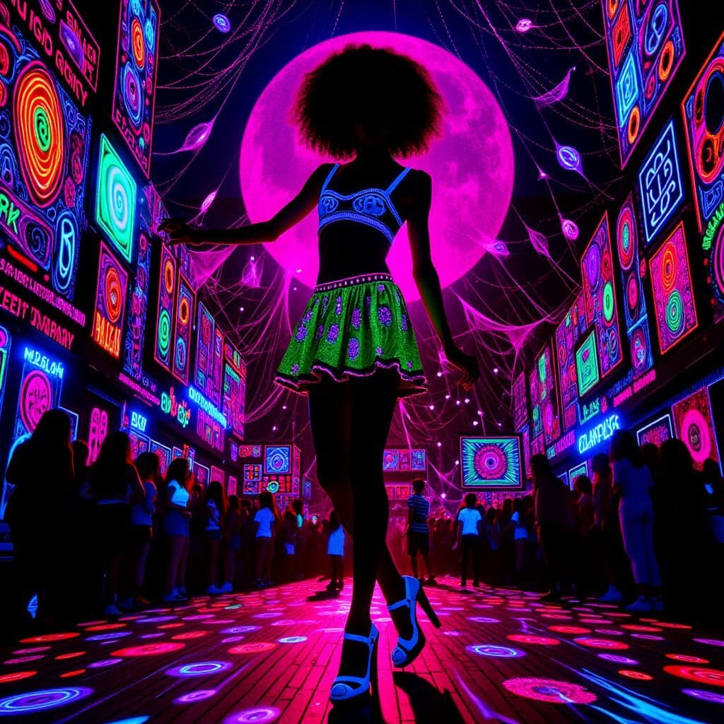 Afrobeat AI Album Cover