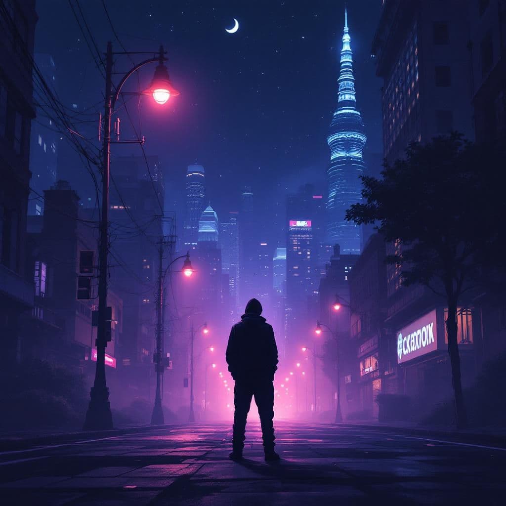 Hip-Hop AI Album Cover