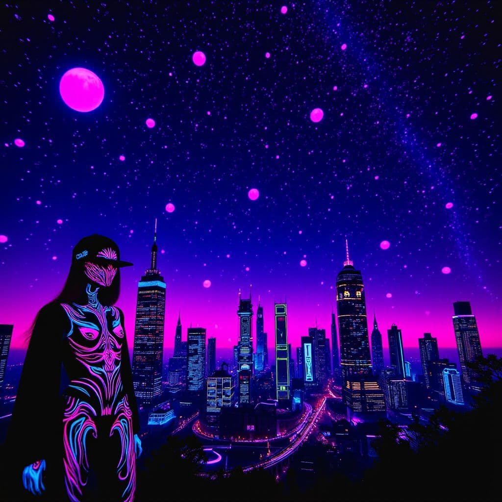 Hip-Hop AI Album Cover