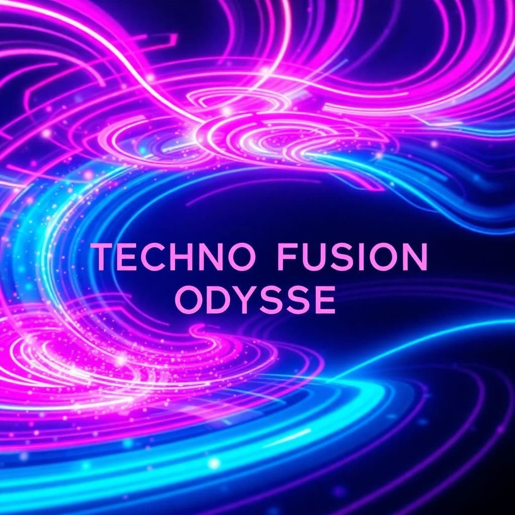 Techno AI Album Cover