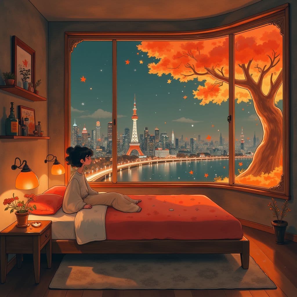 Lo-Fi AI Album Cover