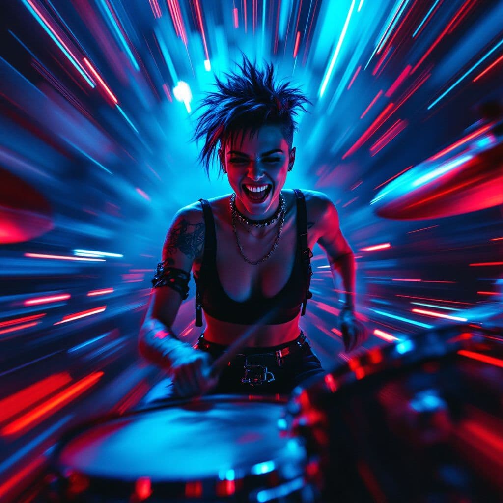 Punk AI Album Cover