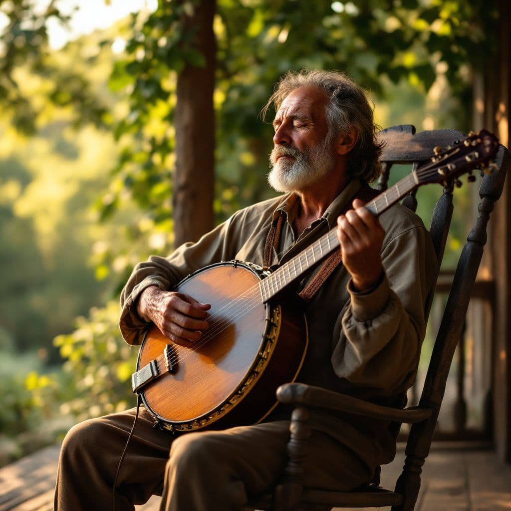 Americana AI Album Cover