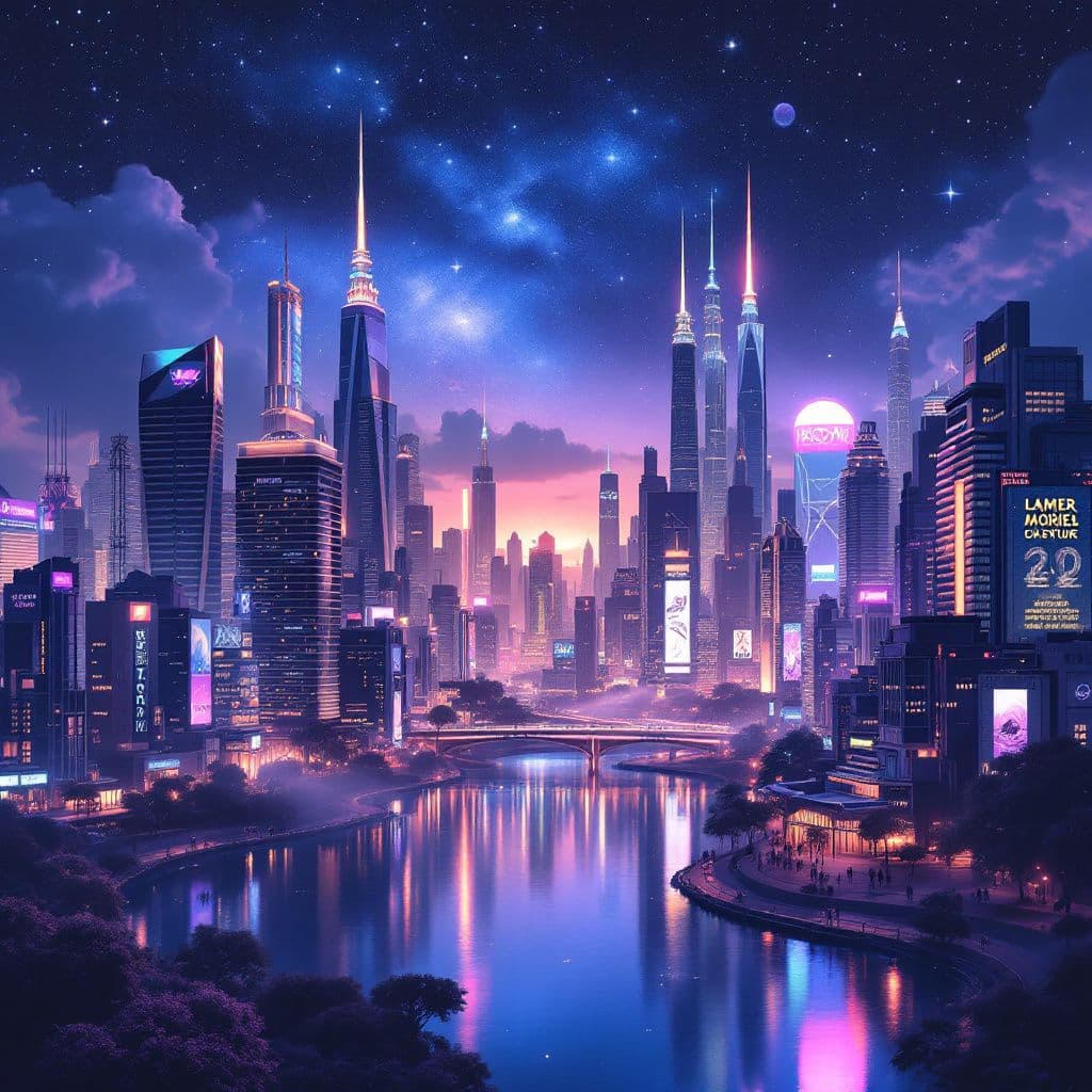 Techno AI Album Cover