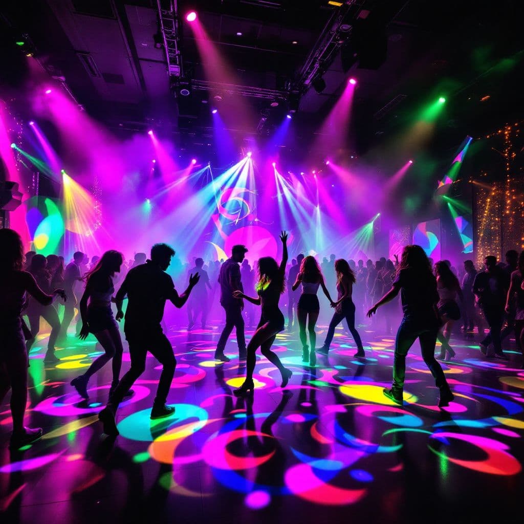 Synth-Pop AI Album Cover