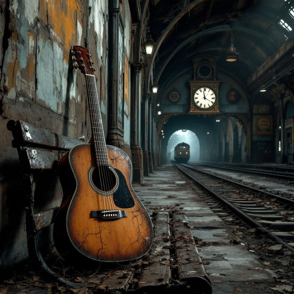 Americana AI Album Cover