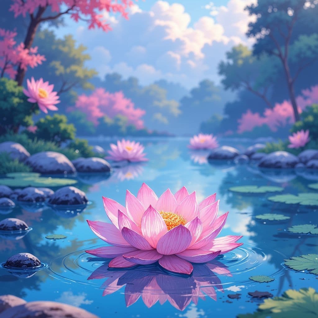 Meditation AI Album Cover
