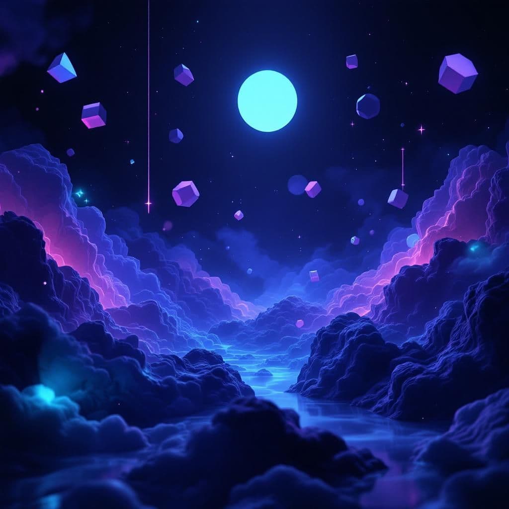 Electronic AI Album Cover