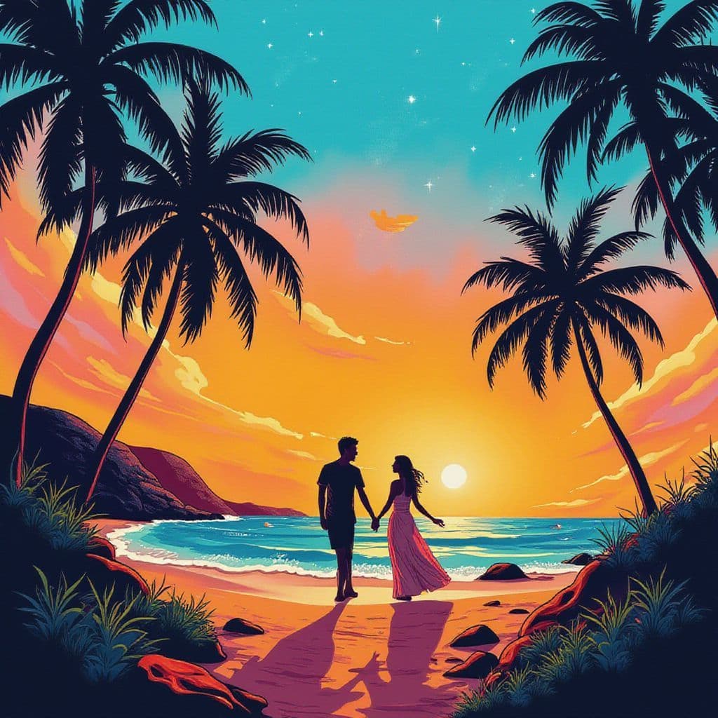 Reggae AI Album Cover