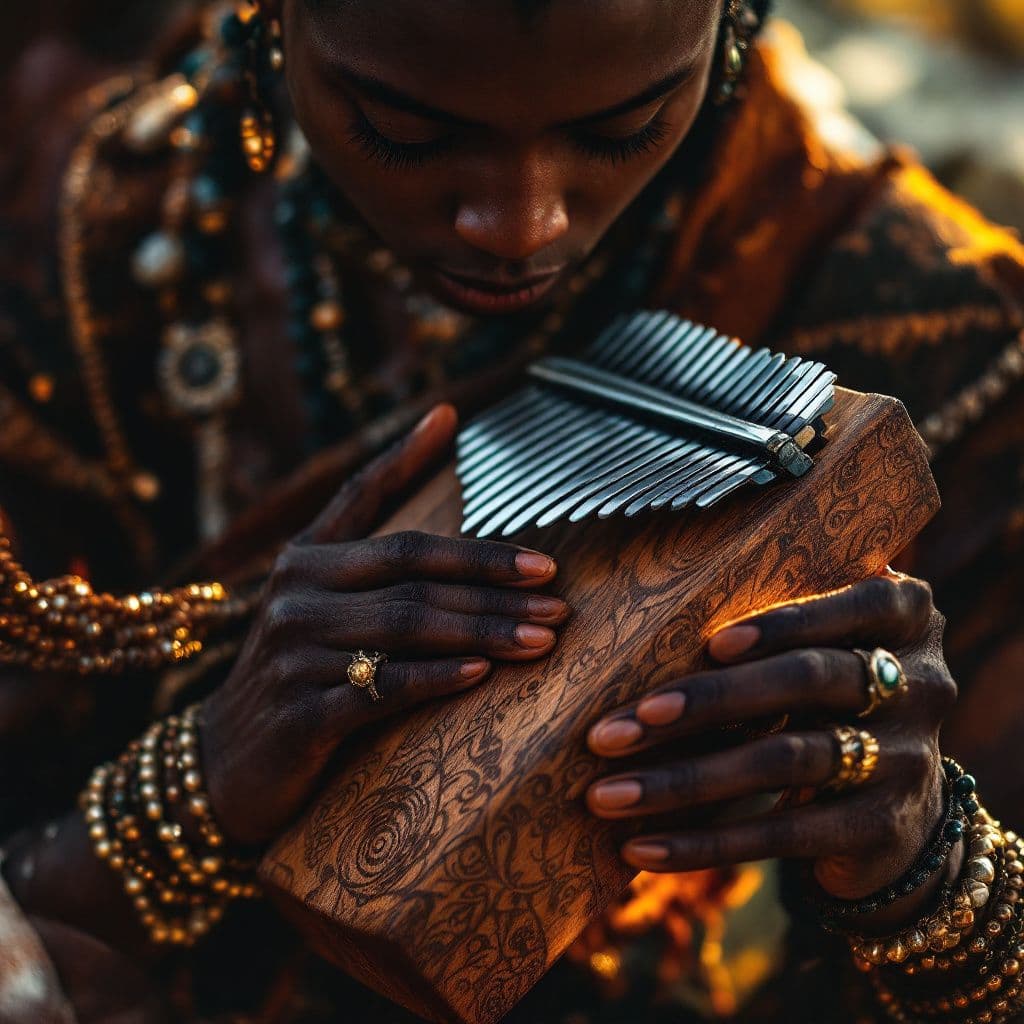 Afrobeat AI Album Cover