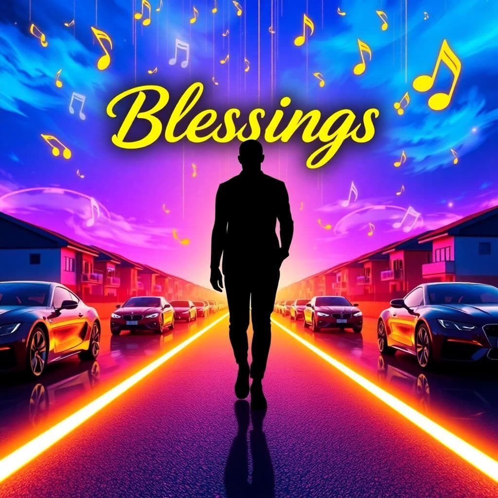 Afrobeat AI Album Cover