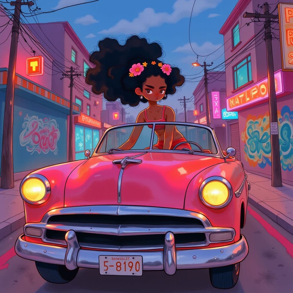 Hip-Hop AI Album Cover