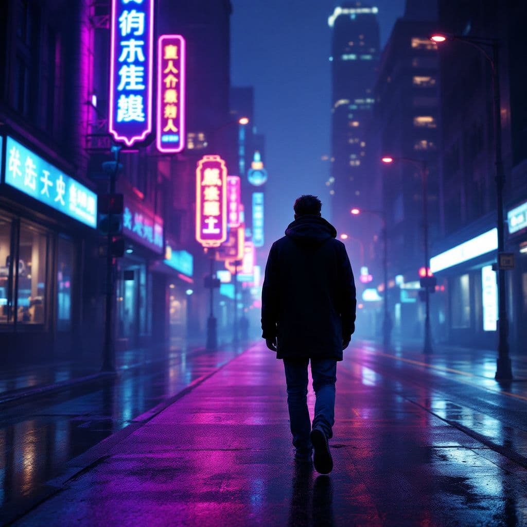 EDM AI Album Cover