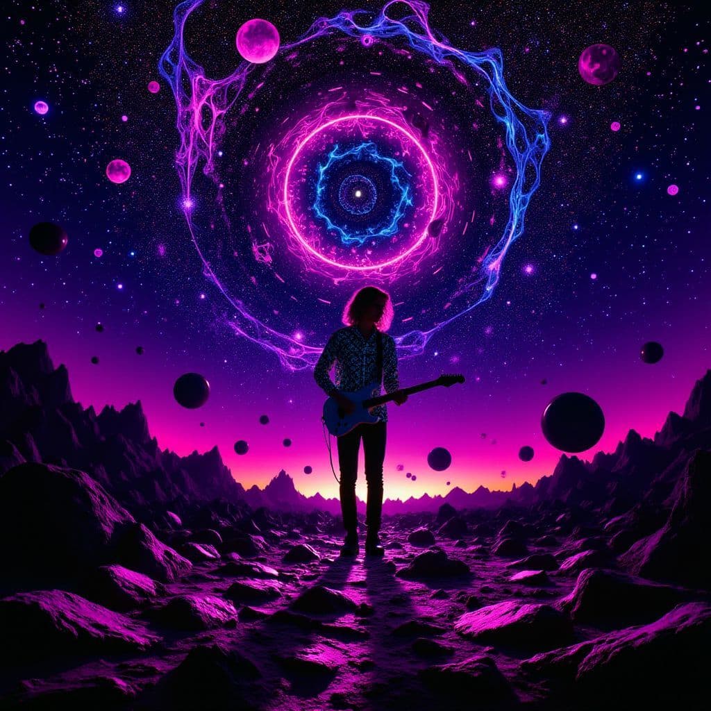 Rock AI Album Cover