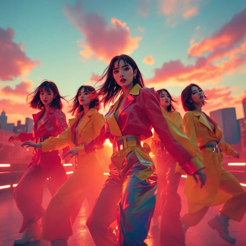 J-Pop AI Album Cover