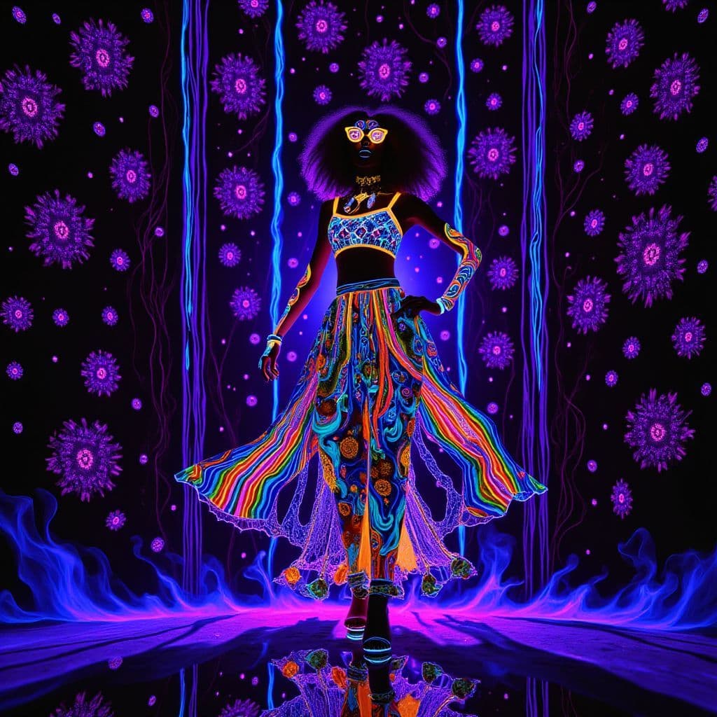 Afrobeat AI Album Cover