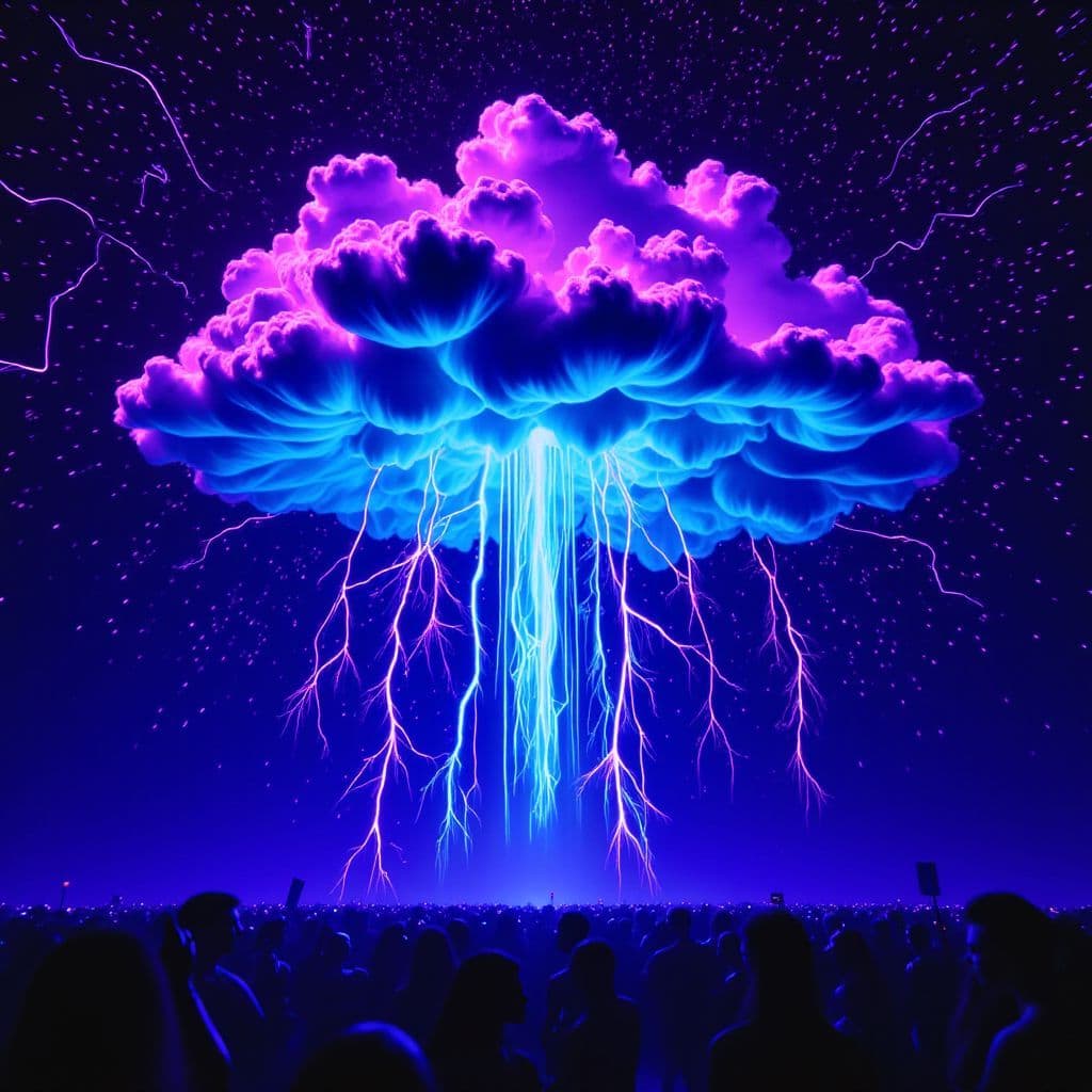 Electronic AI Album Cover