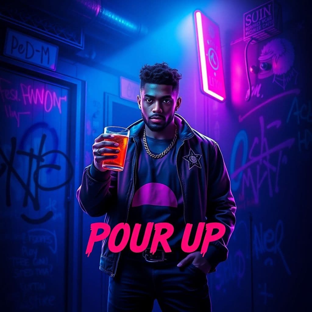 Hip-Hop AI Album Cover