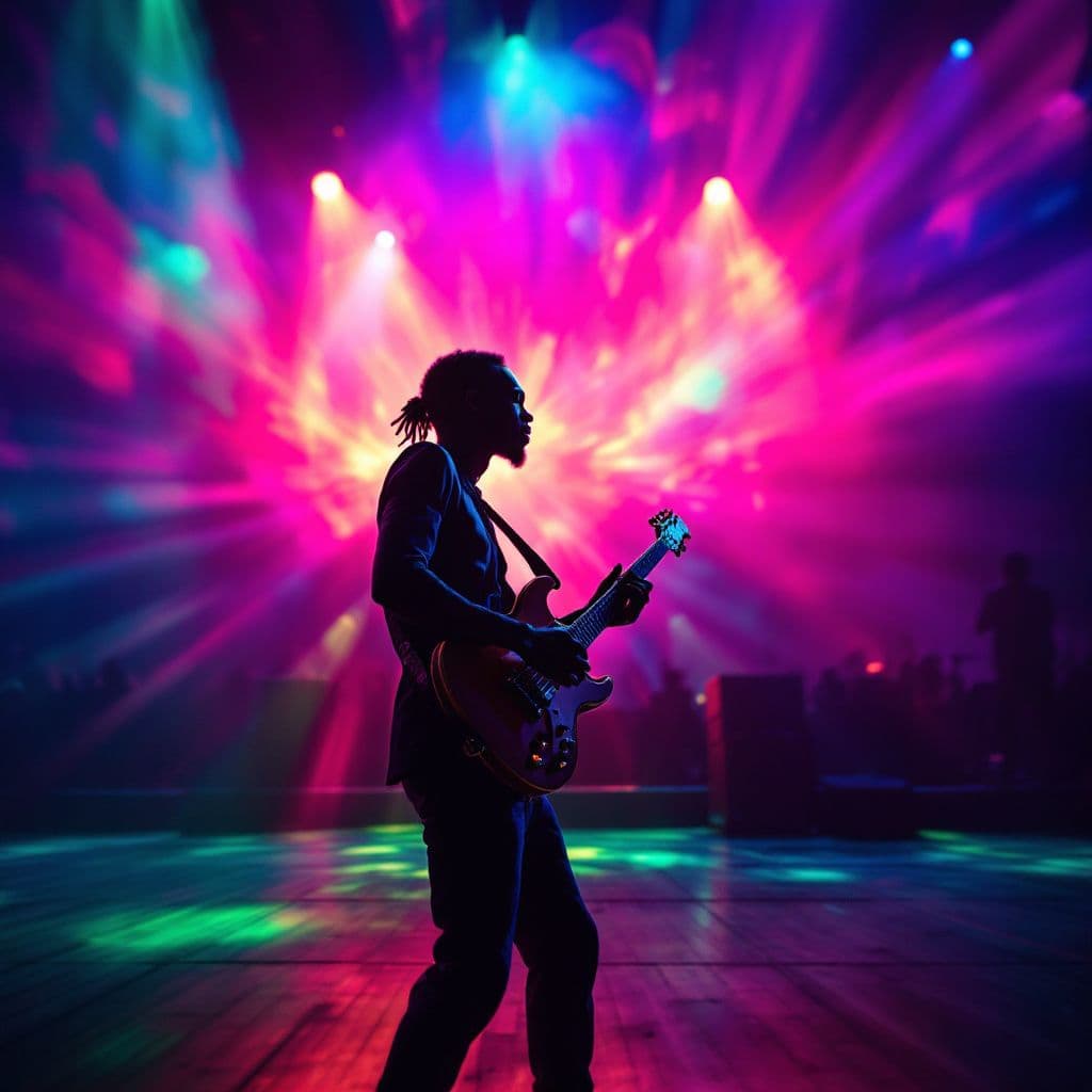 Afrobeat AI Album Cover