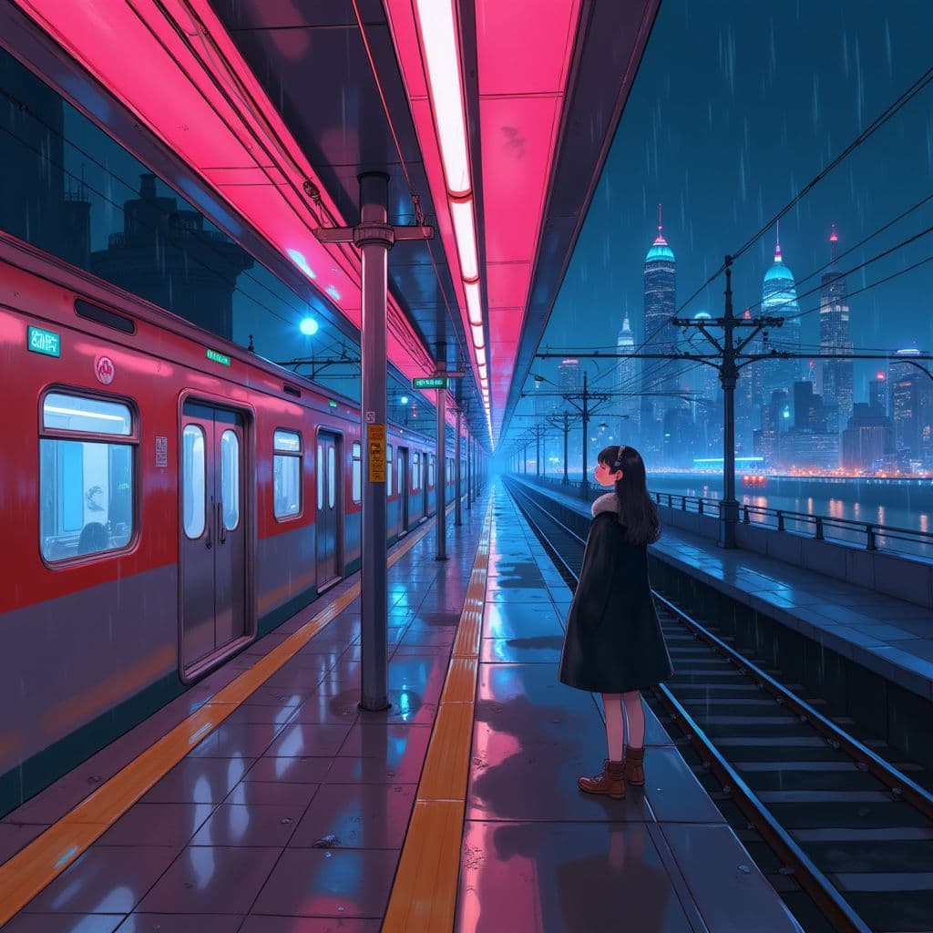 Lo-Fi AI Album Cover