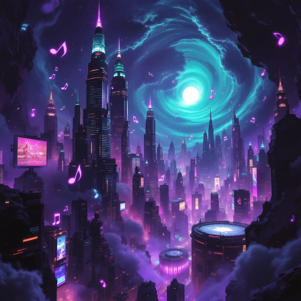 Lo-Fi AI Album Cover