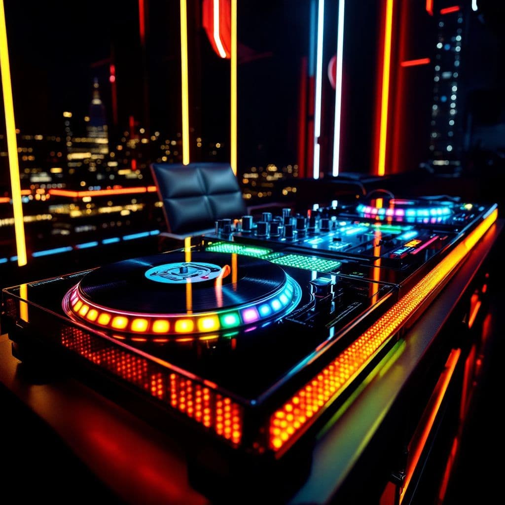 Reggaeton AI Album Cover