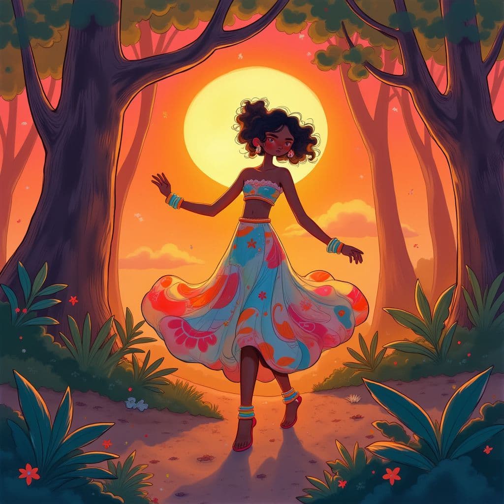 Afrobeat AI Album Cover