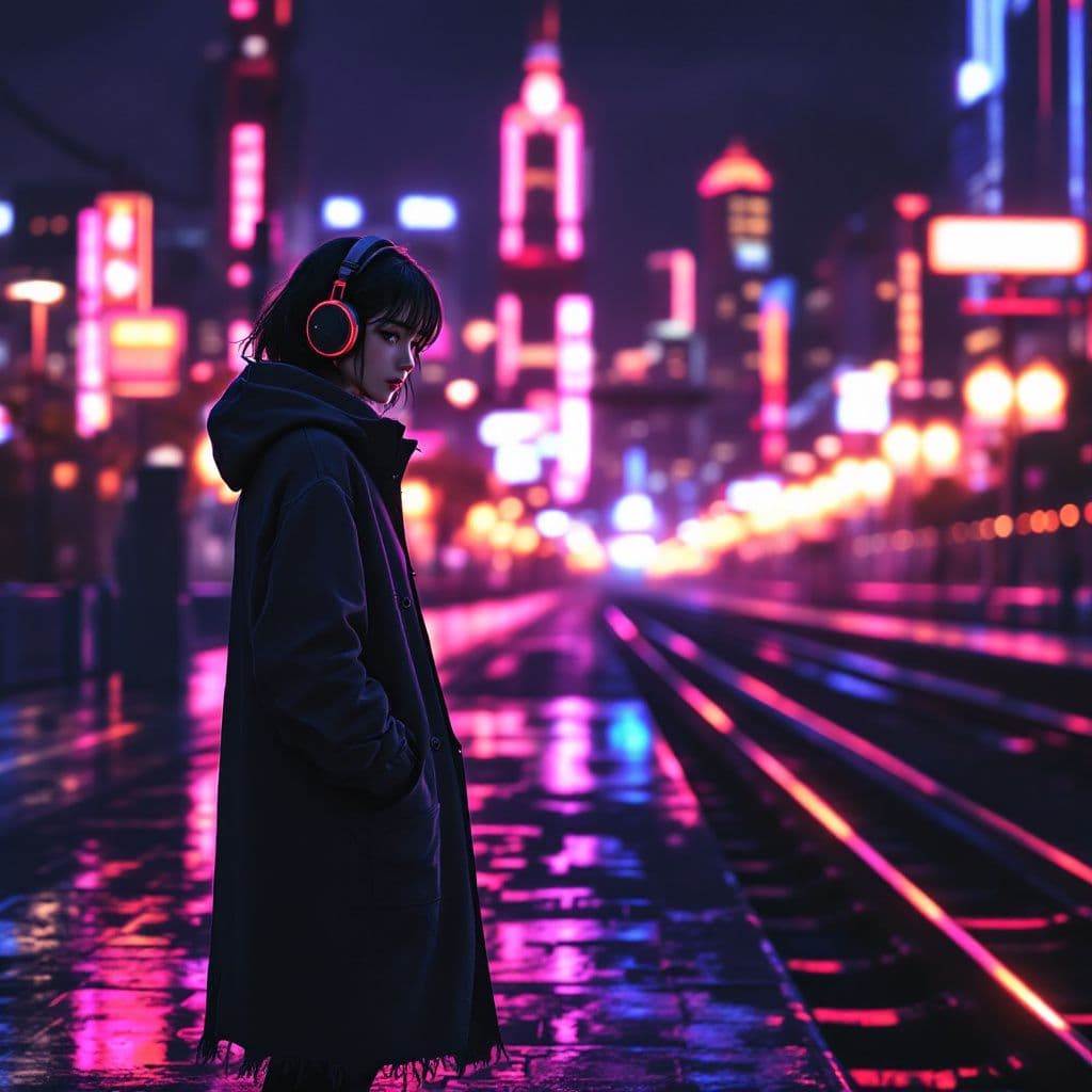 Lo-Fi AI Album Cover