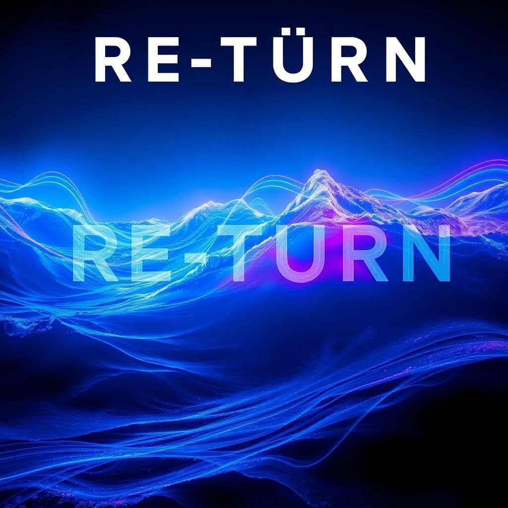 Synth-Pop AI Album Cover