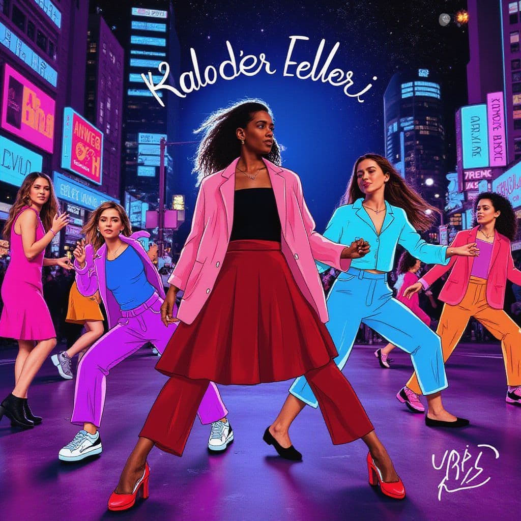 R&B AI Album Cover