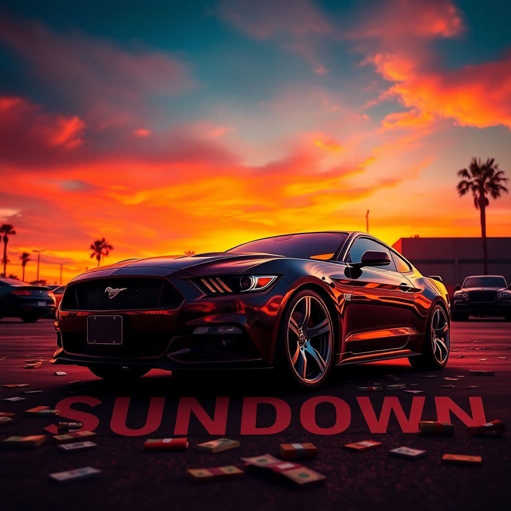 Hip-Hop AI Album Cover