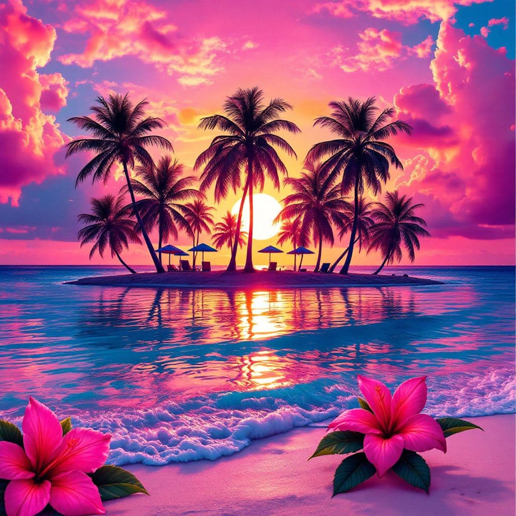 Reggaeton AI Album Cover