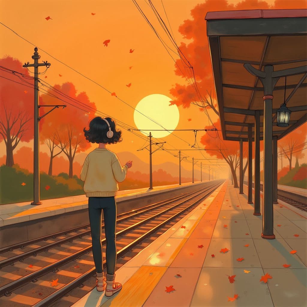 Lo-Fi AI Album Cover