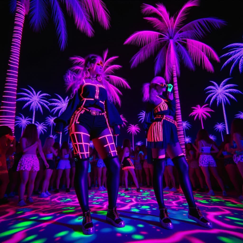 Reggaeton AI Album Cover