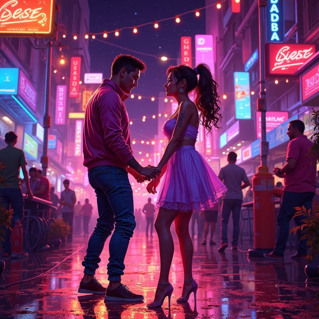 Reggaeton AI Album Cover