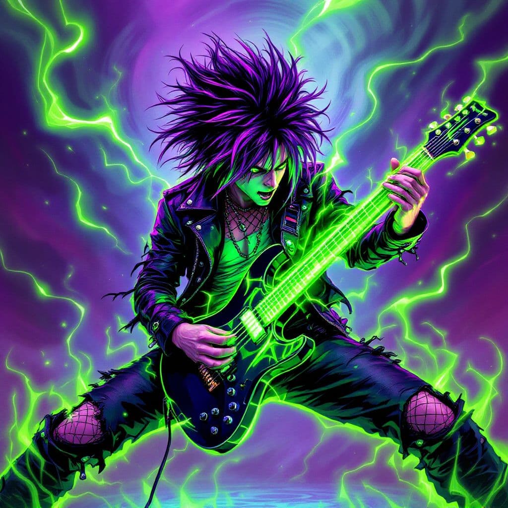 Punk AI Album Cover