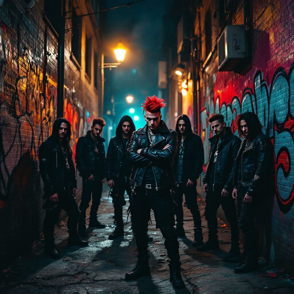 Punk AI Album Cover