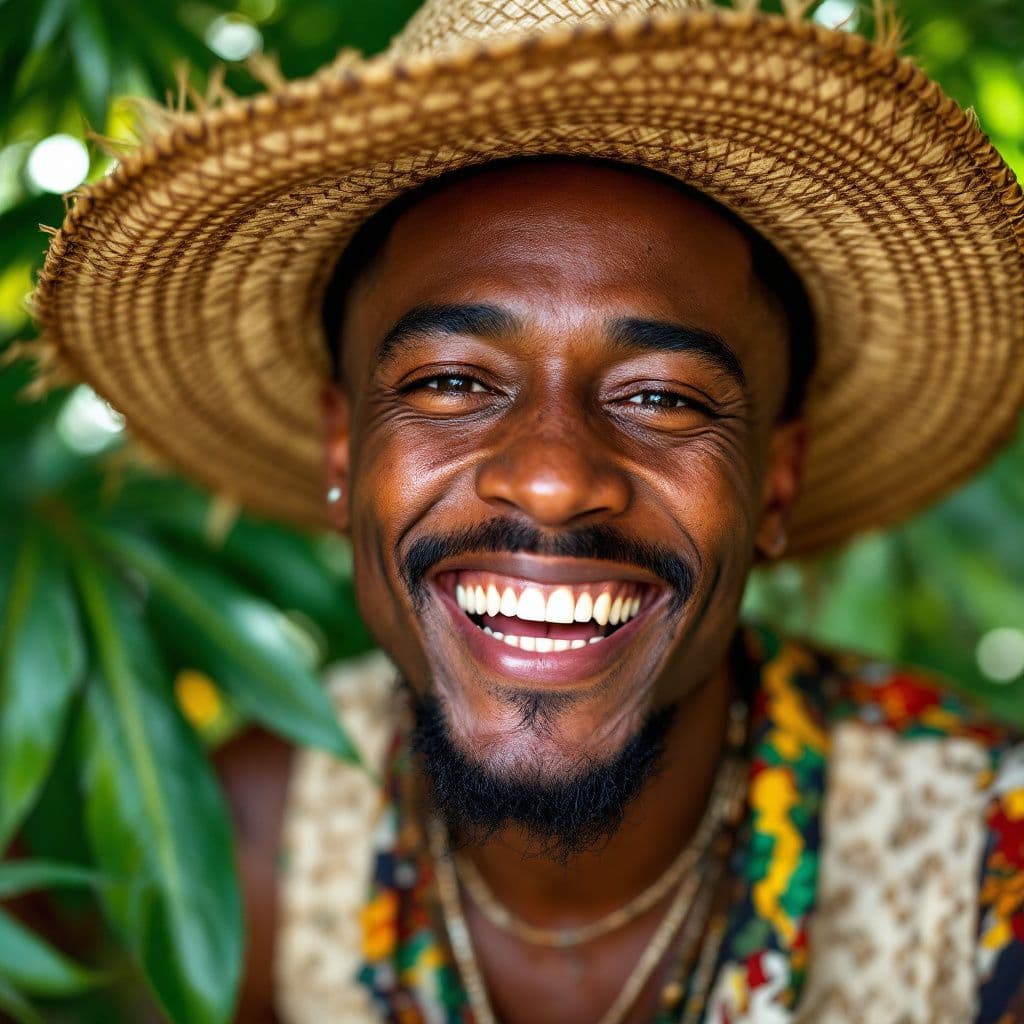 Reggae AI Album Cover