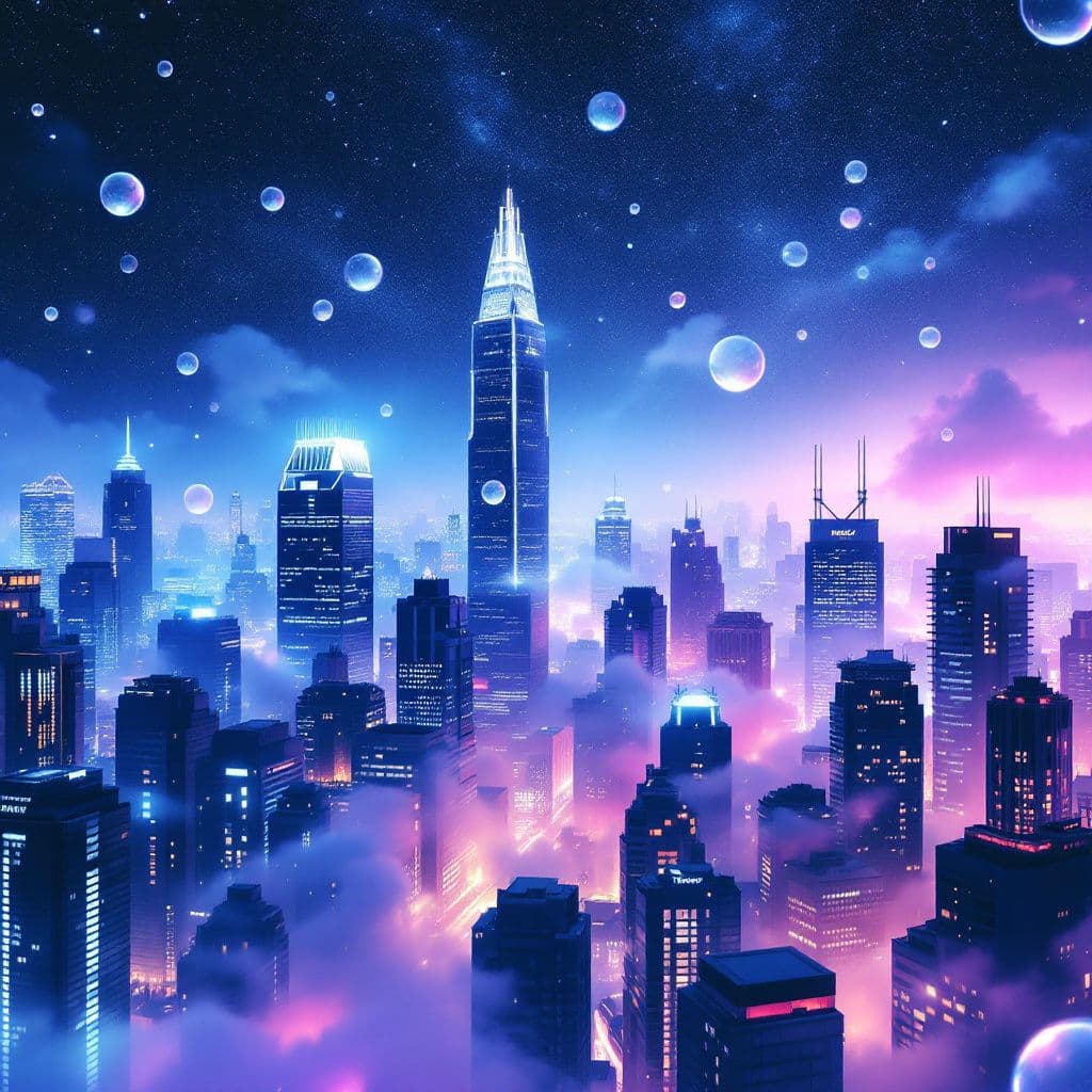 EDM AI Album Cover