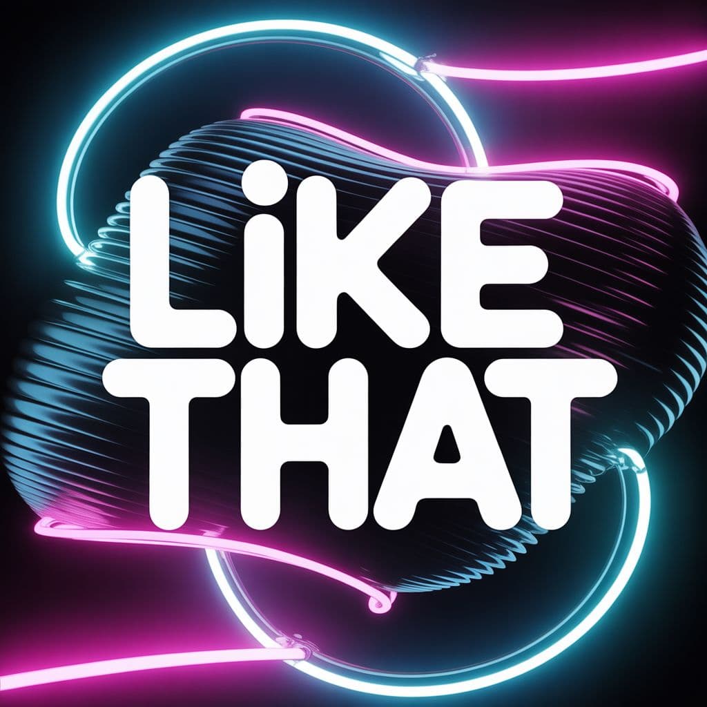 Techno AI Album Cover — A minimalist design with a silhouetted figure in motion, surrounded by colorful swirling lights; ethereal and dreamy vibes with soft focus, accentuating movement; vibrant color palette of pink and electric blue, high detail, professional quality, 8k resolution.